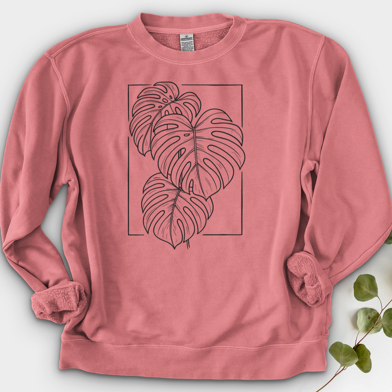 Monstera Deliciosa Crewneck