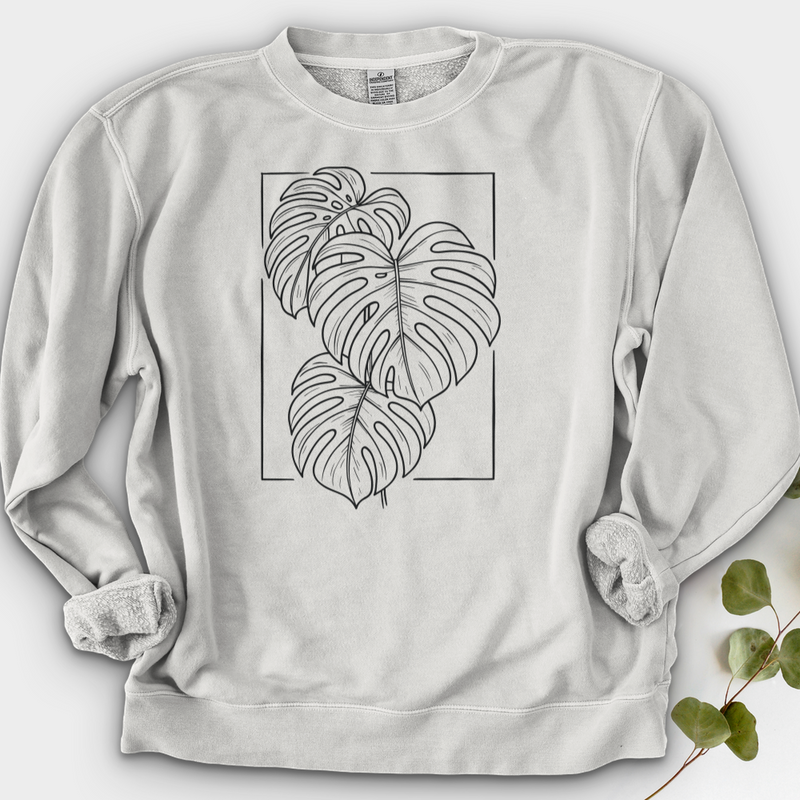 Monstera Deliciosa Crewneck