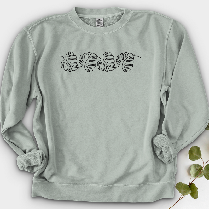 Monstera Flow Crewneck