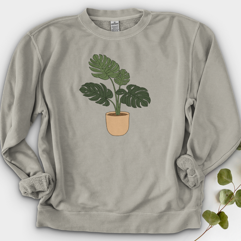Monstera Plant 2 Crewneck