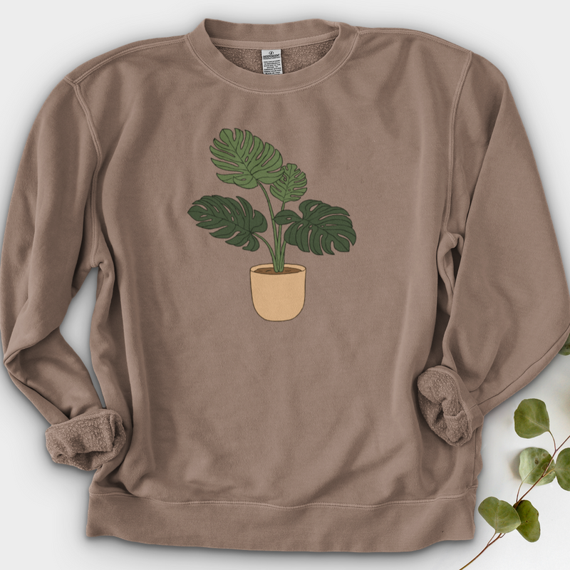 Monstera Plant 2 Crewneck