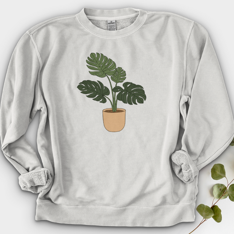 Monstera Plant 2 Crewneck