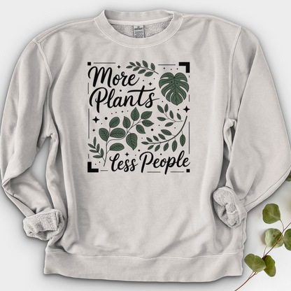 More Plants Less People Crewneck