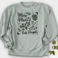 More Plants Less People Crewneck