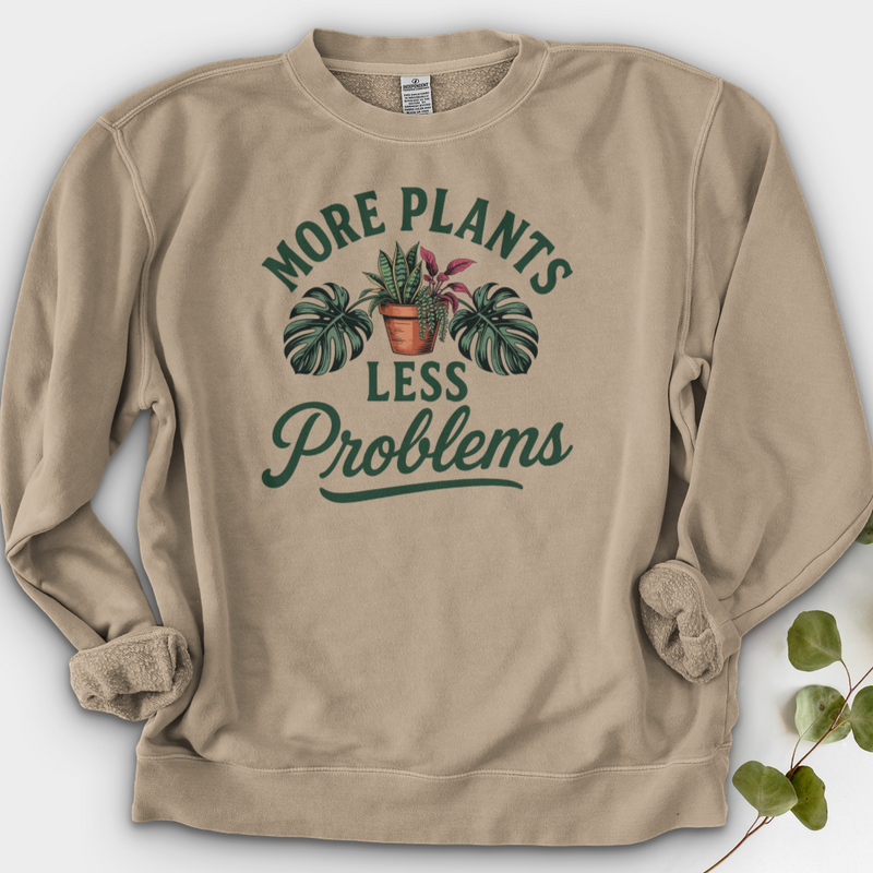 More Plants Less Problems Crewneck