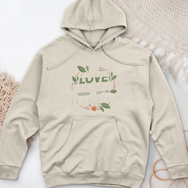 My Love Language is Propagation Midweight Hooded Sweatshirt