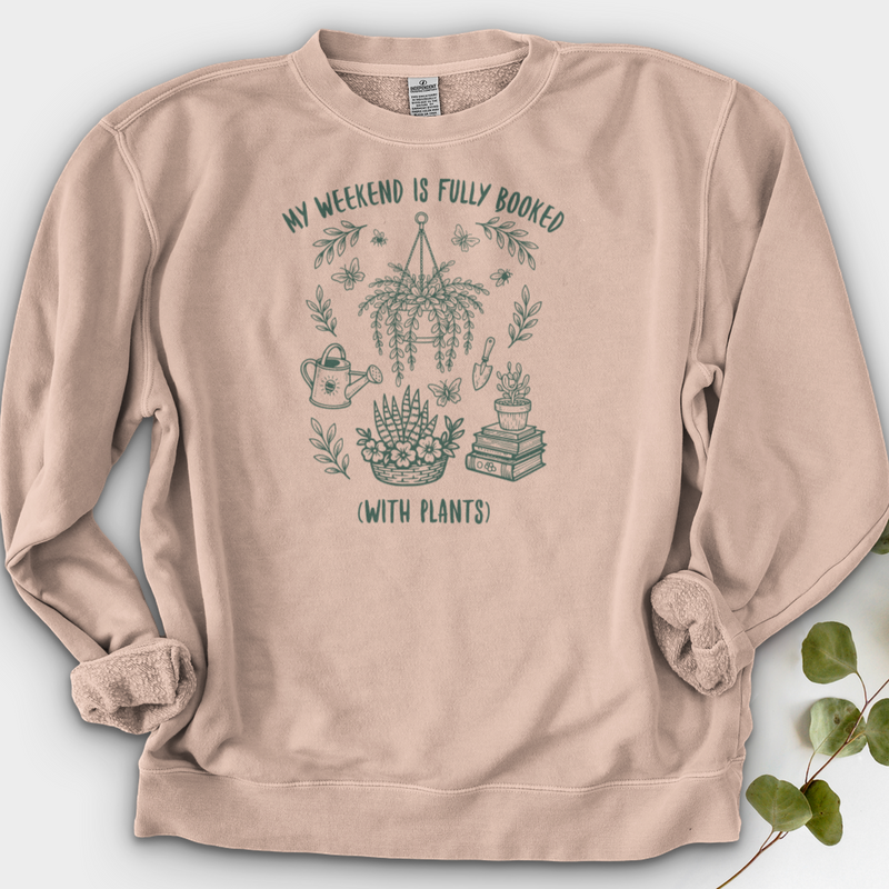 My Weekend Is Fully Booked Crewneck