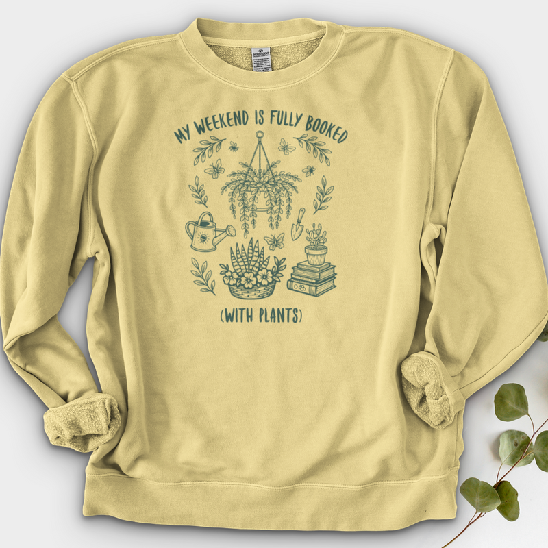 My Weekend Is Fully Booked Crewneck