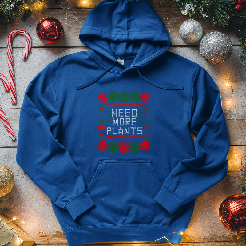 Need More Plants Midweight Hooded Sweatshirt