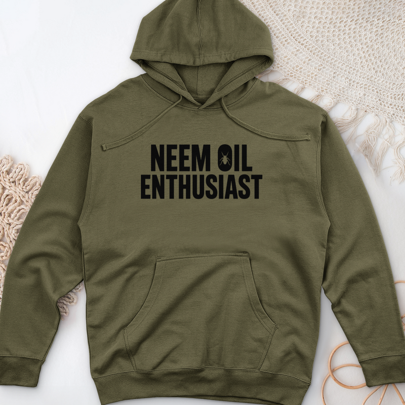 Neem Oil Midweight Hooded Sweatshirt