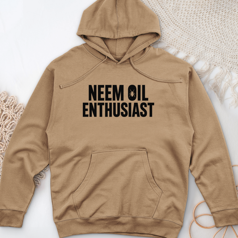Neem Oil Midweight Hooded Sweatshirt