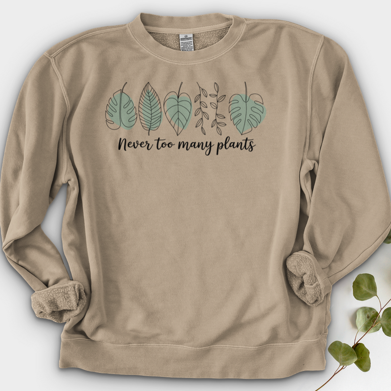 Never Too Many Plants 2 Crewneck
