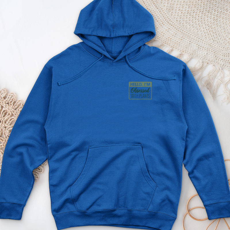Obsessed With Plants Midweight Hooded Sweatshirt