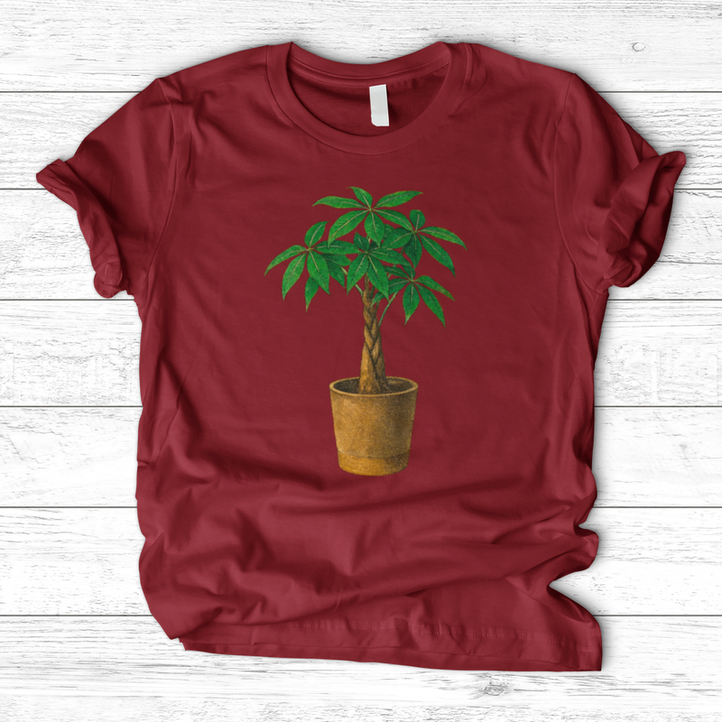 Pachira House Plant T-Shirt