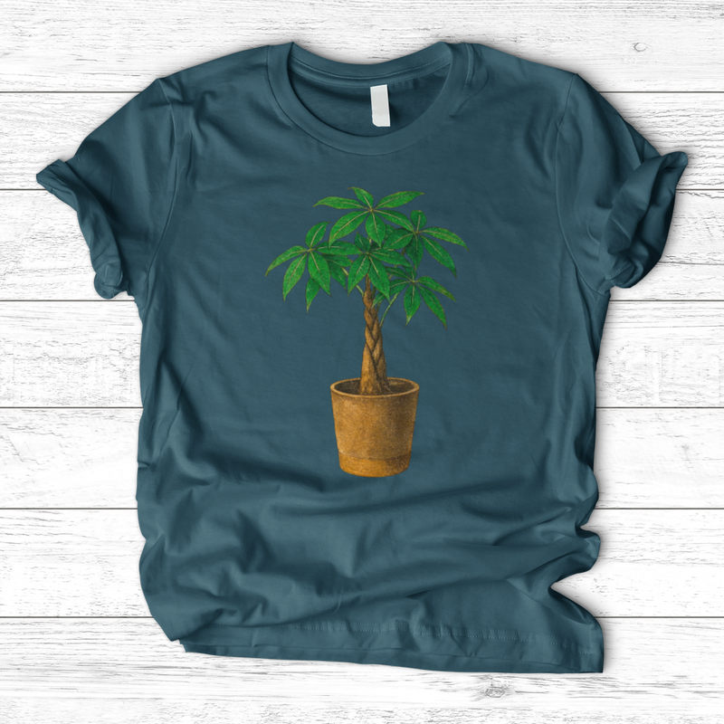 Pachira House Plant T-Shirt