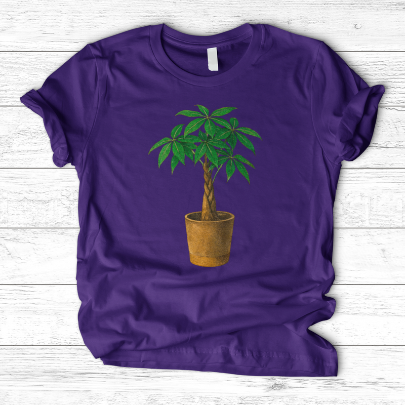 Pachira House Plant T-Shirt