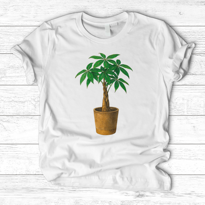 Pachira House Plant T-Shirt