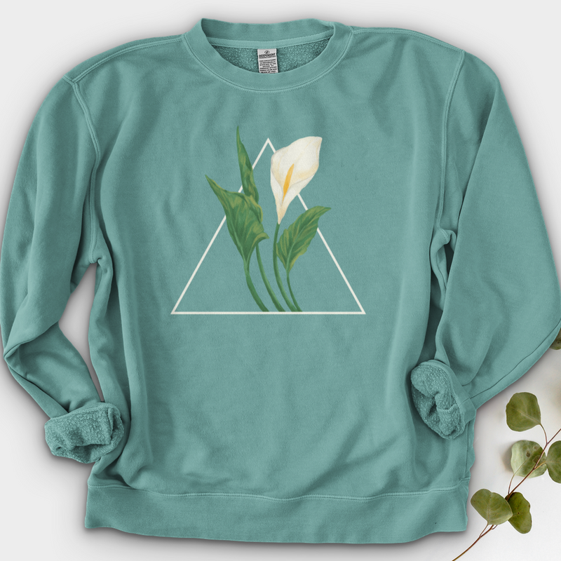 Peace Lily 2 Crewneck