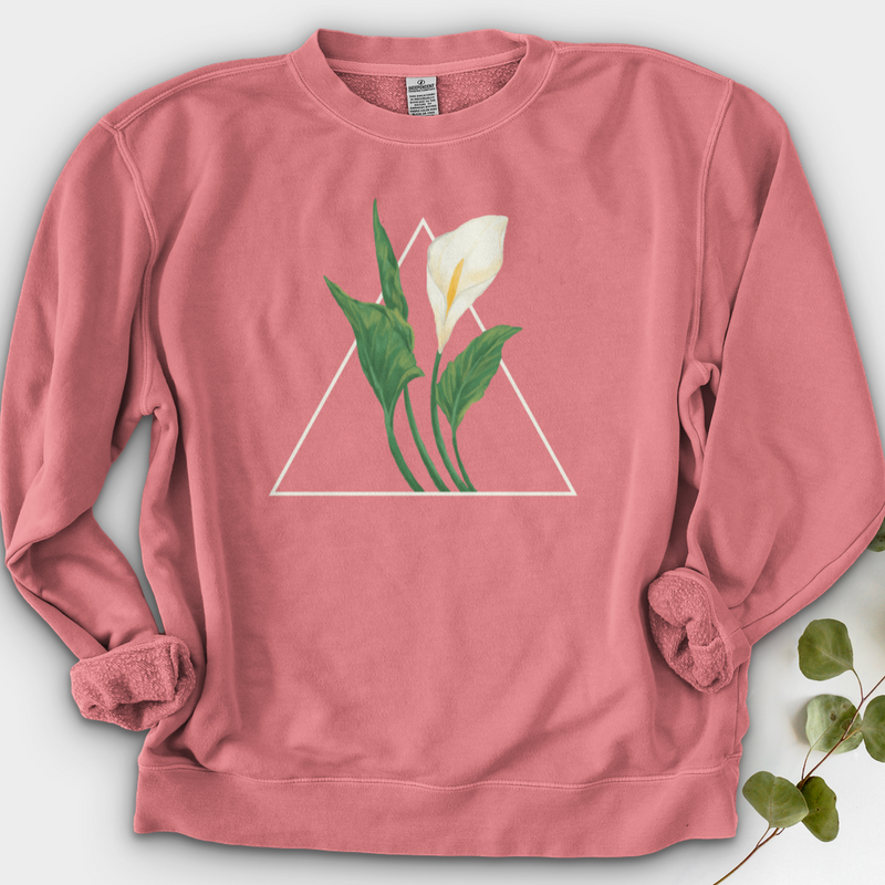 Peace Lily 2 Crewneck