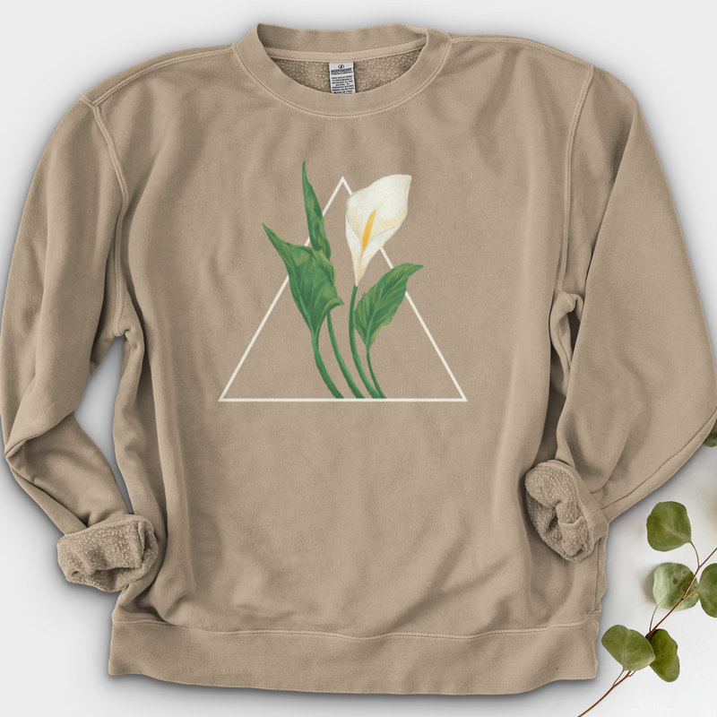 Peace Lily 2 Crewneck