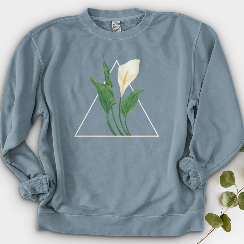 Peace Lily 2 Crewneck