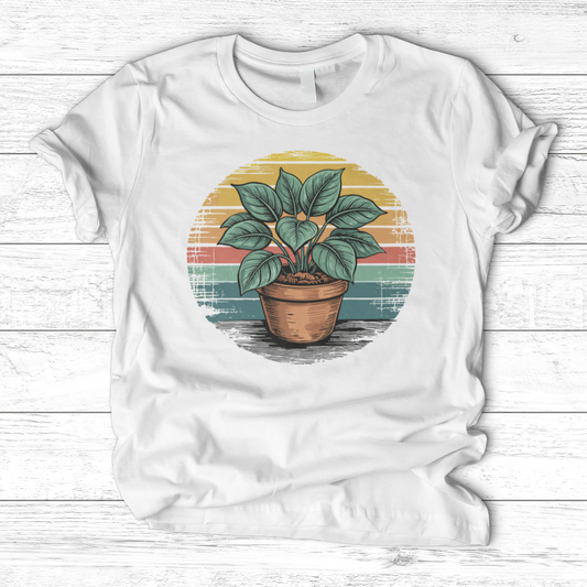 Peace Lily Plant T-Shirt