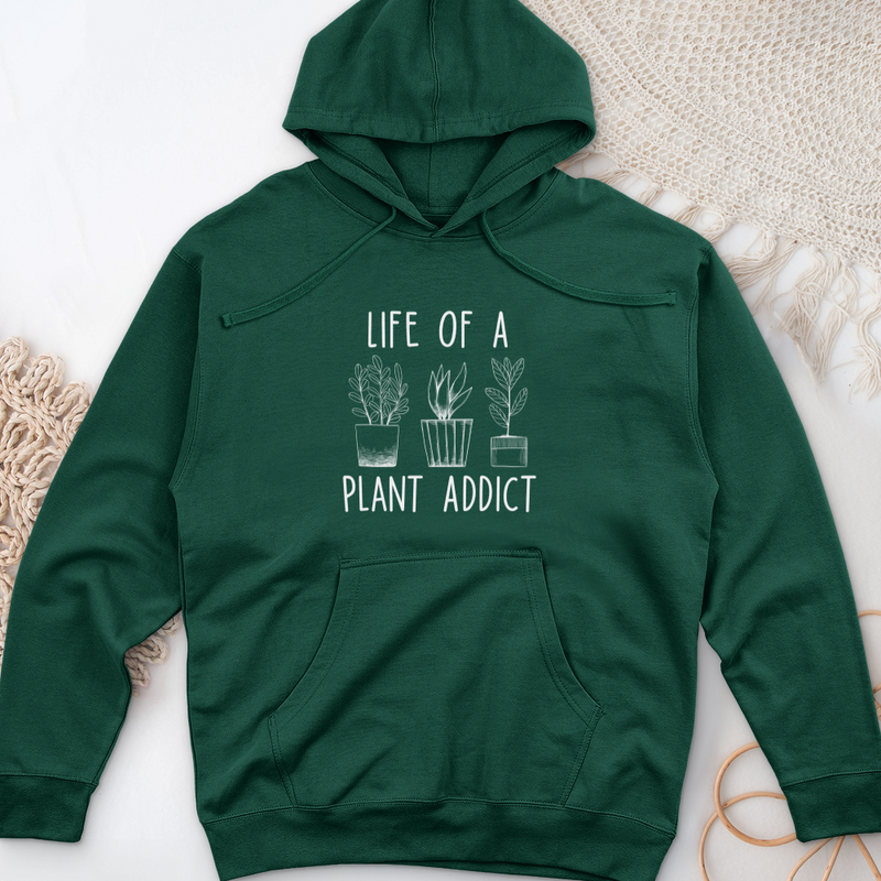 Plant Addict Midweight Hooded Sweatshirt