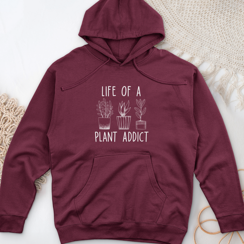 Plant Addict Midweight Hooded Sweatshirt