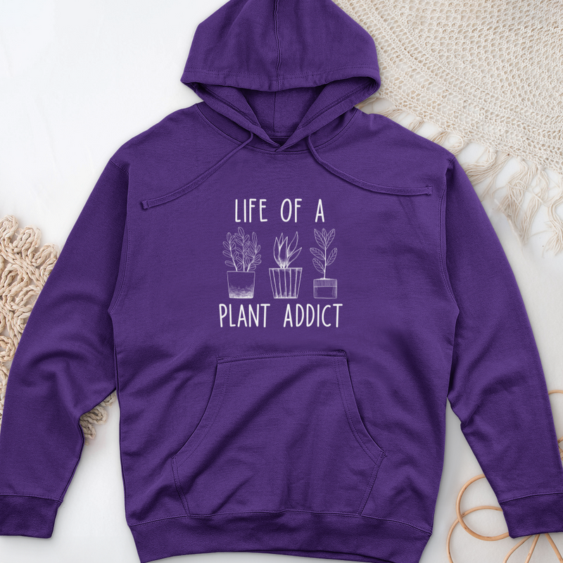 Plant Addict Midweight Hooded Sweatshirt