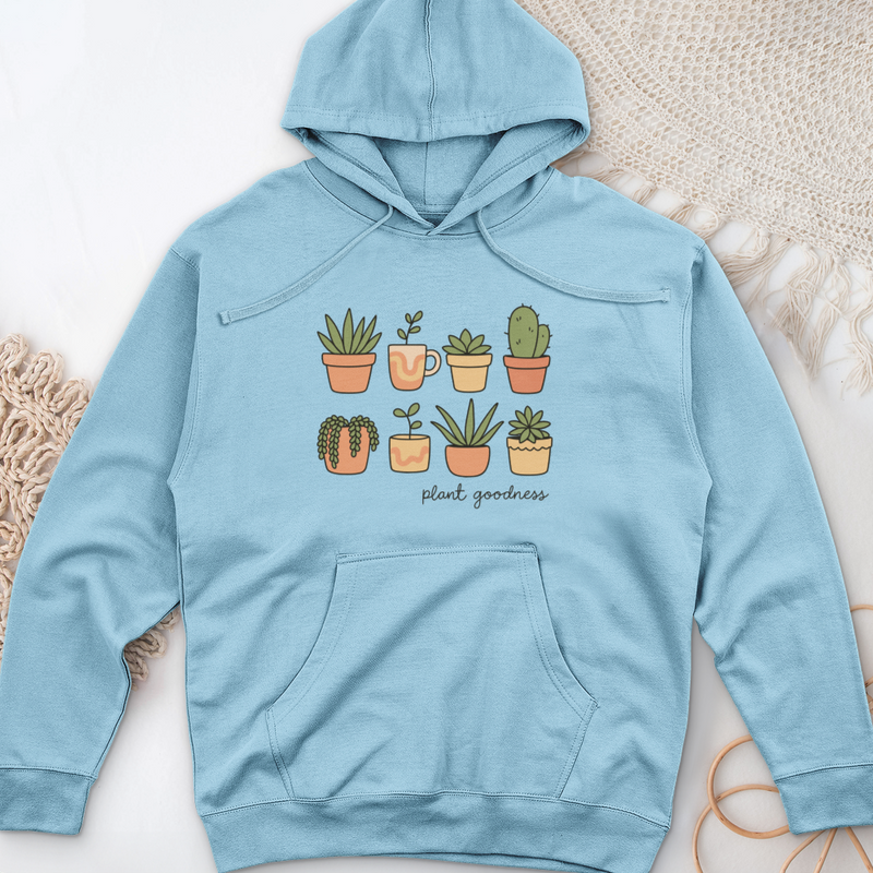 Plant Goodness Midweight Hooded Sweatshirt