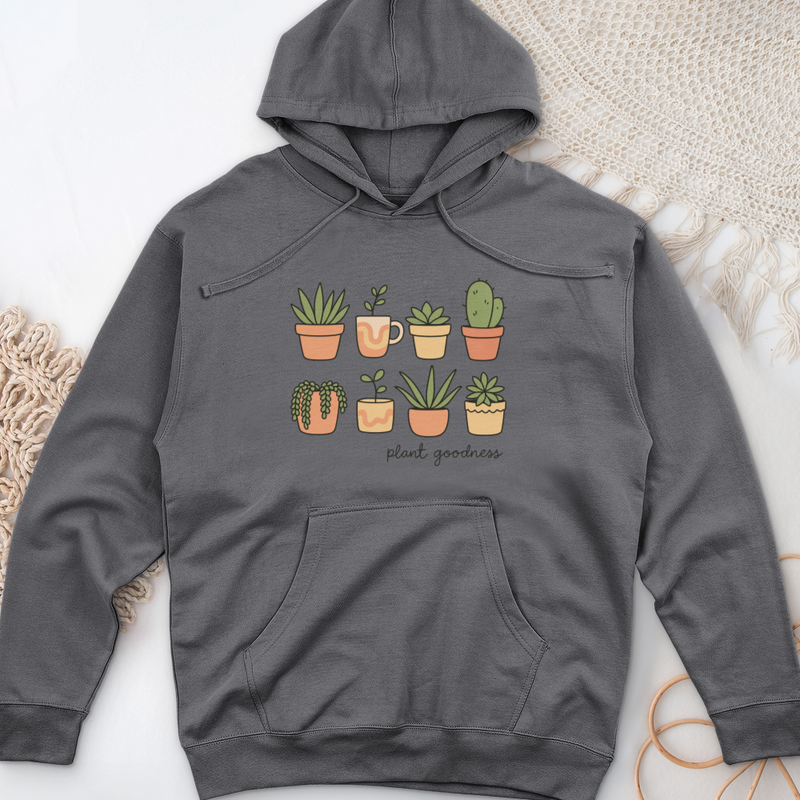 Plant Goodness Midweight Hooded Sweatshirt