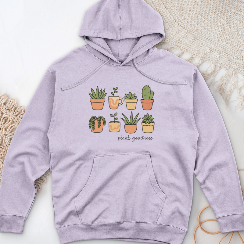Plant Goodness Midweight Hooded Sweatshirt