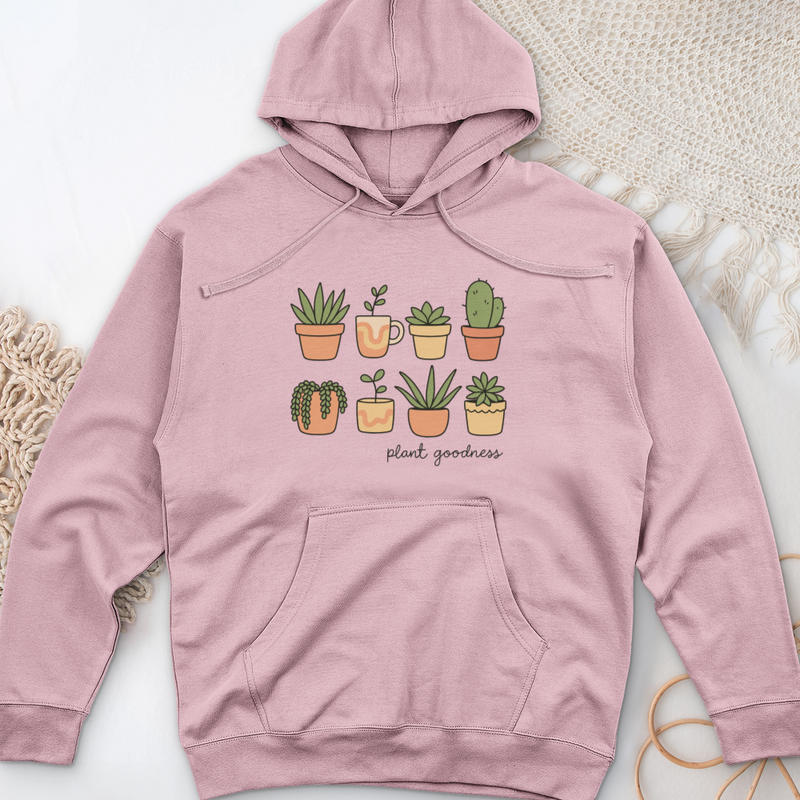 Plant Goodness Midweight Hooded Sweatshirt