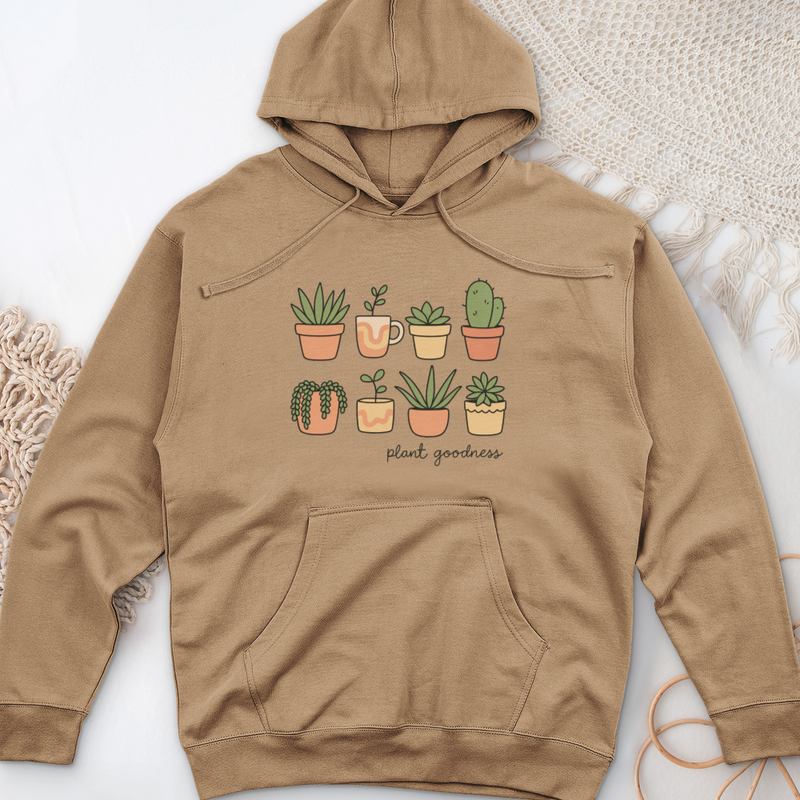 Plant Goodness Midweight Hooded Sweatshirt