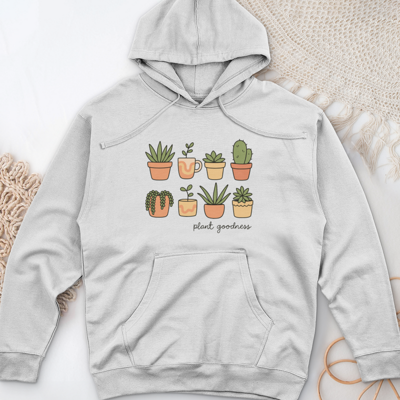 Plant Goodness Midweight Hooded Sweatshirt