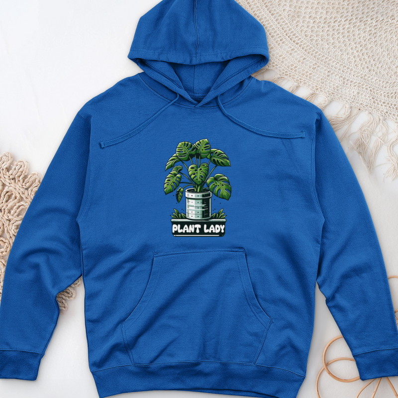 Plant Lady Midweight Hooded Sweatshirt