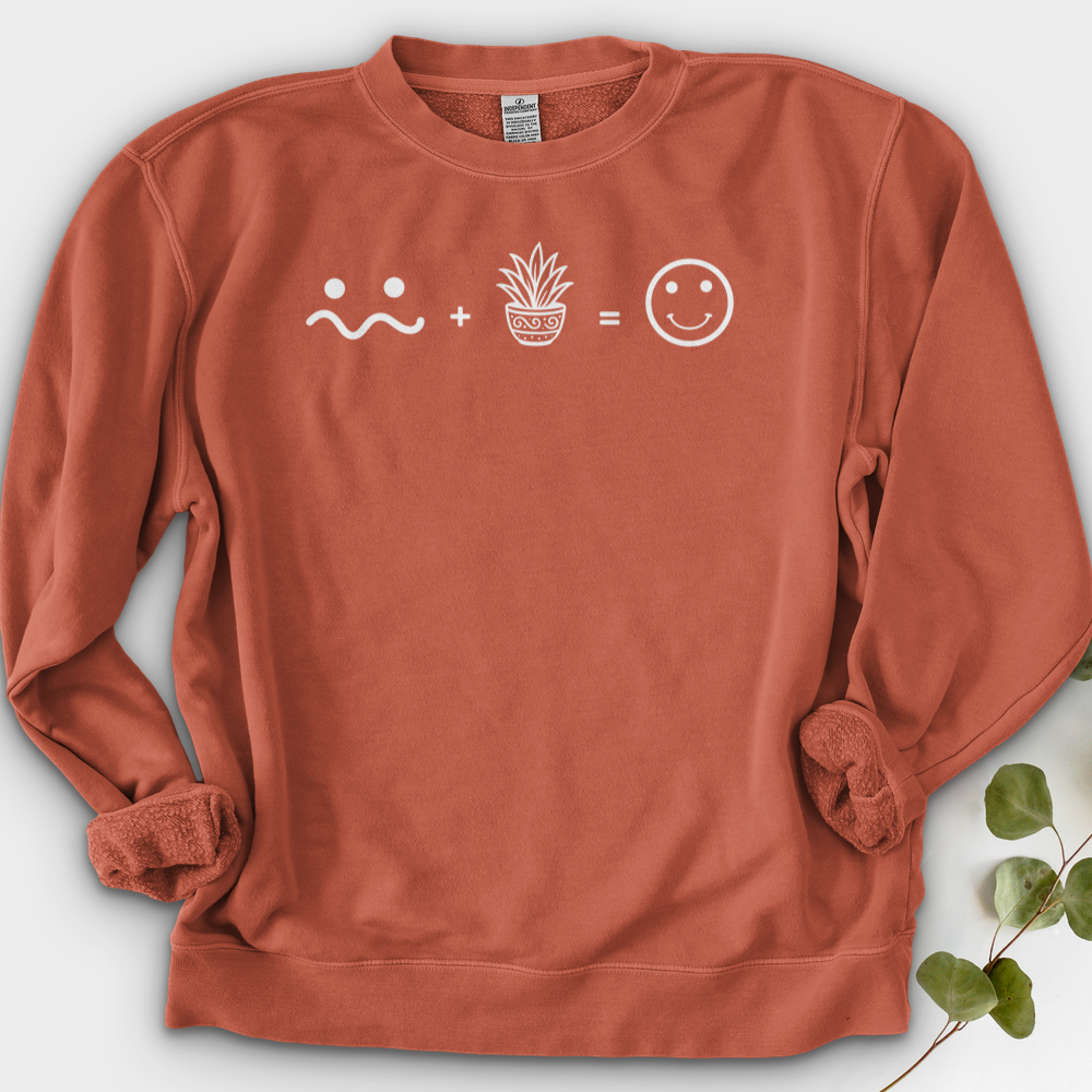 Plant Lover Emoji Crewneck