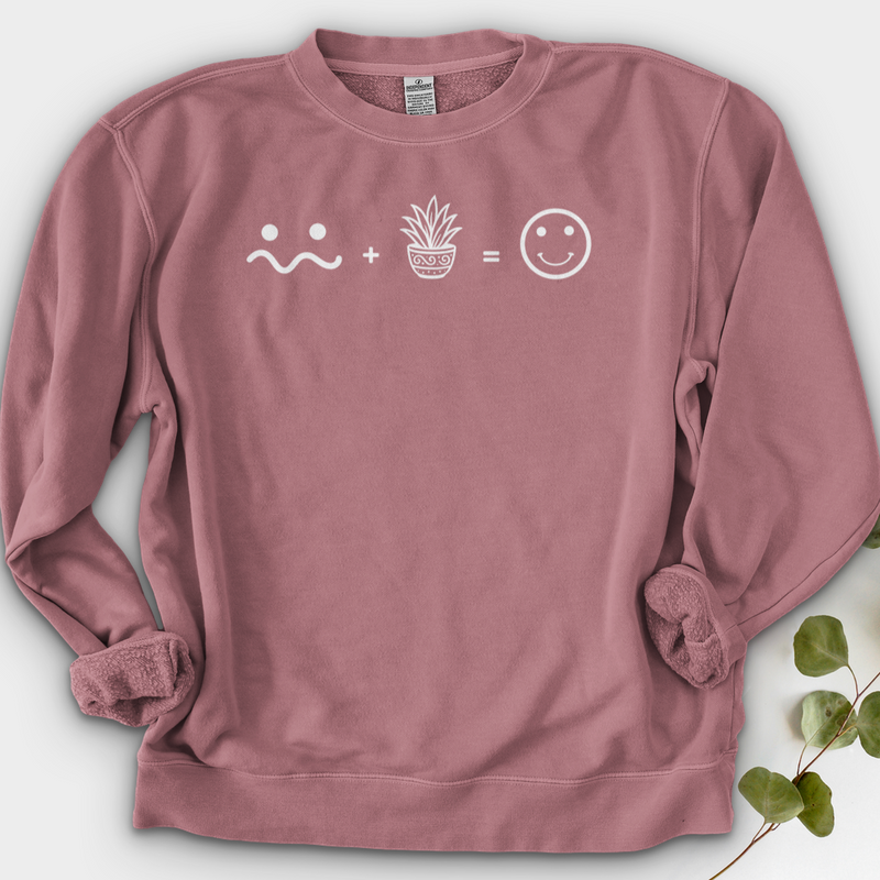 Plant Lover Emoji Crewneck