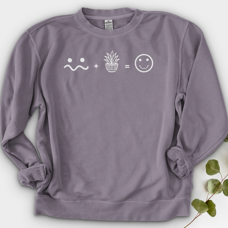 Plant Lover Emoji Crewneck