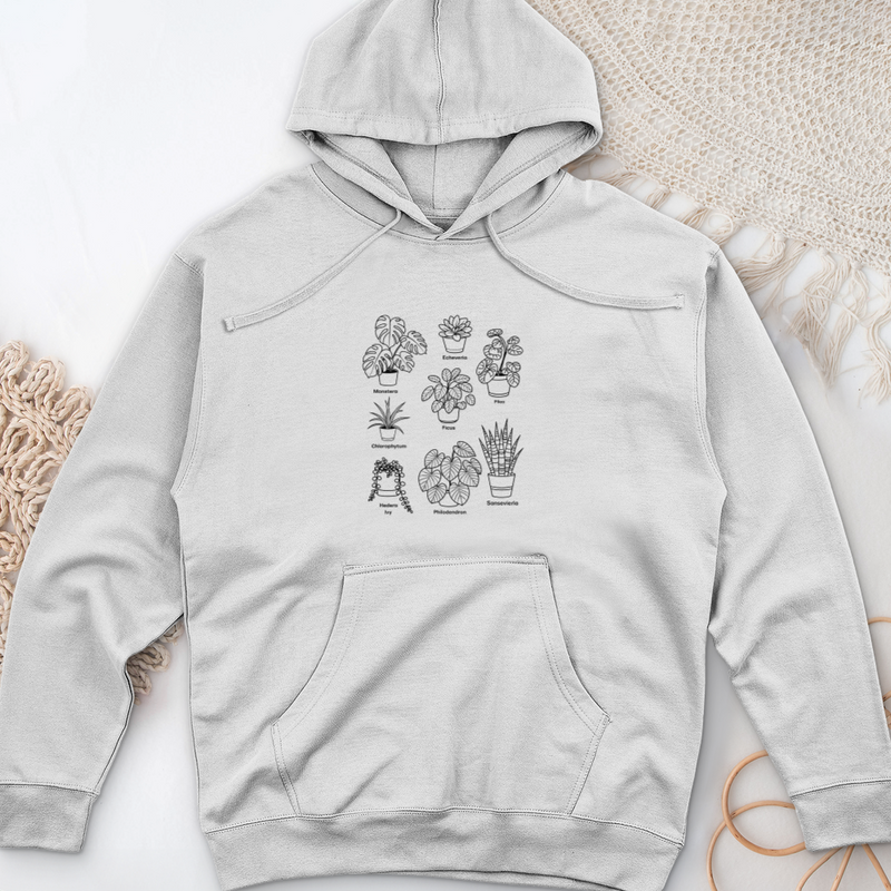 Plant Lovers Midweight Hooded Sweatshirt