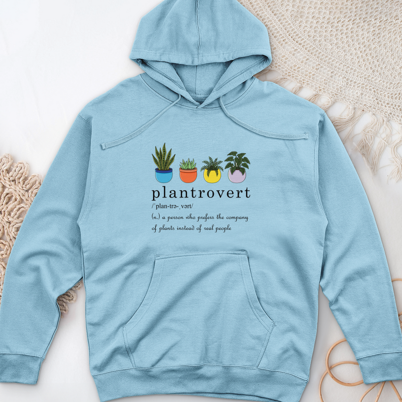 Plantrovert Midweight Hooded Sweatshirt