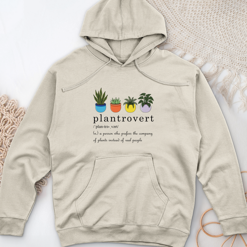 Plantrovert Midweight Hooded Sweatshirt