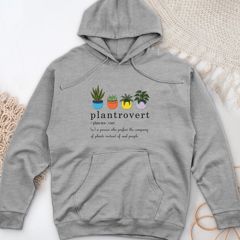 Plantrovert Midweight Hooded Sweatshirt