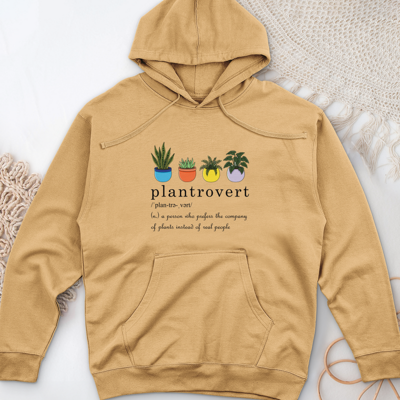 Plantrovert Midweight Hooded Sweatshirt