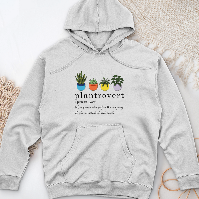 Plantrovert Midweight Hooded Sweatshirt