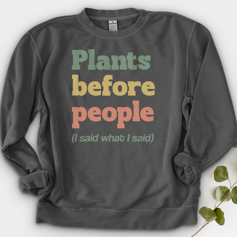Plants Before People Crewneck