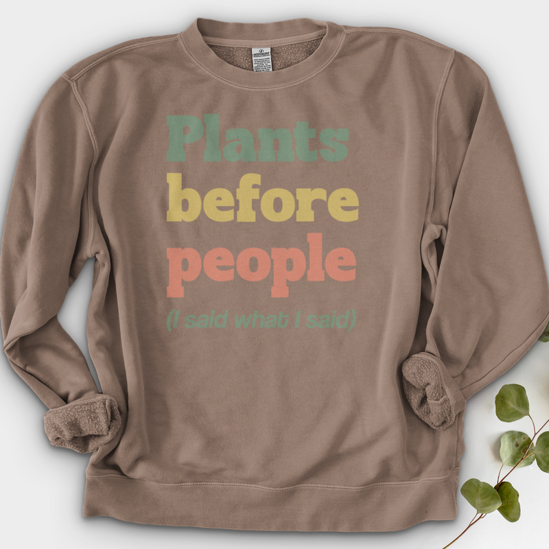 Plants Before People Crewneck