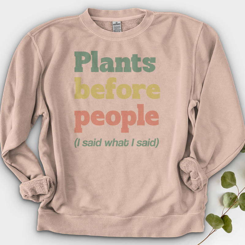 Plants Before People Crewneck