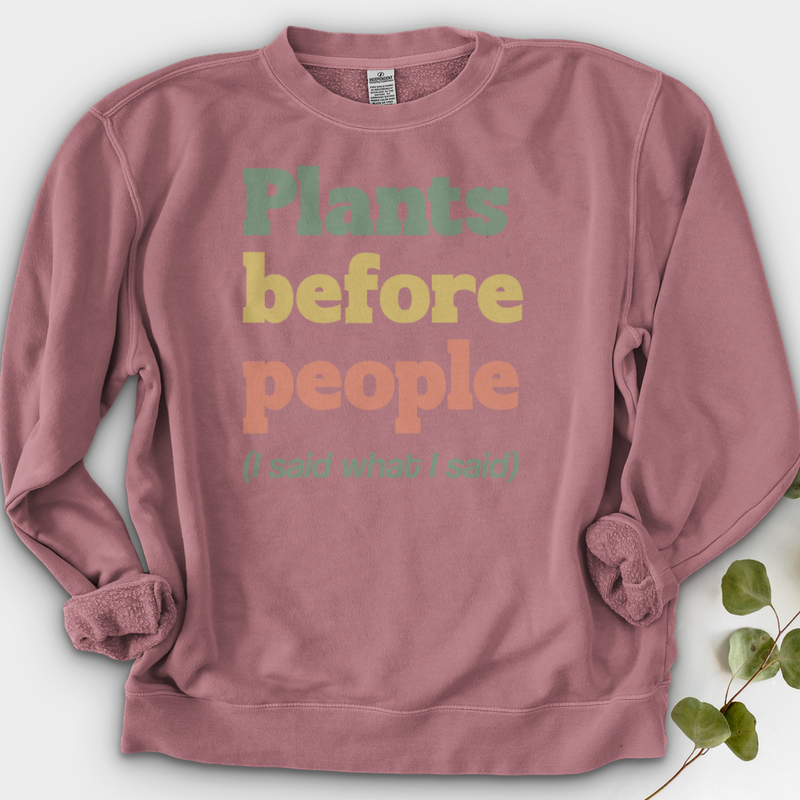 Plants Before People Crewneck