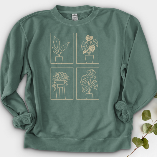 Houseplant Set Crewneck